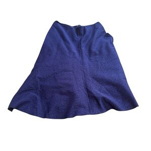 CAbi Deep Blue A-Line Skirt
